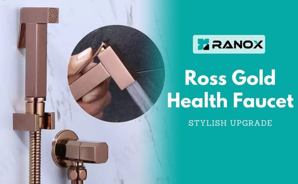 rose gold health faucet