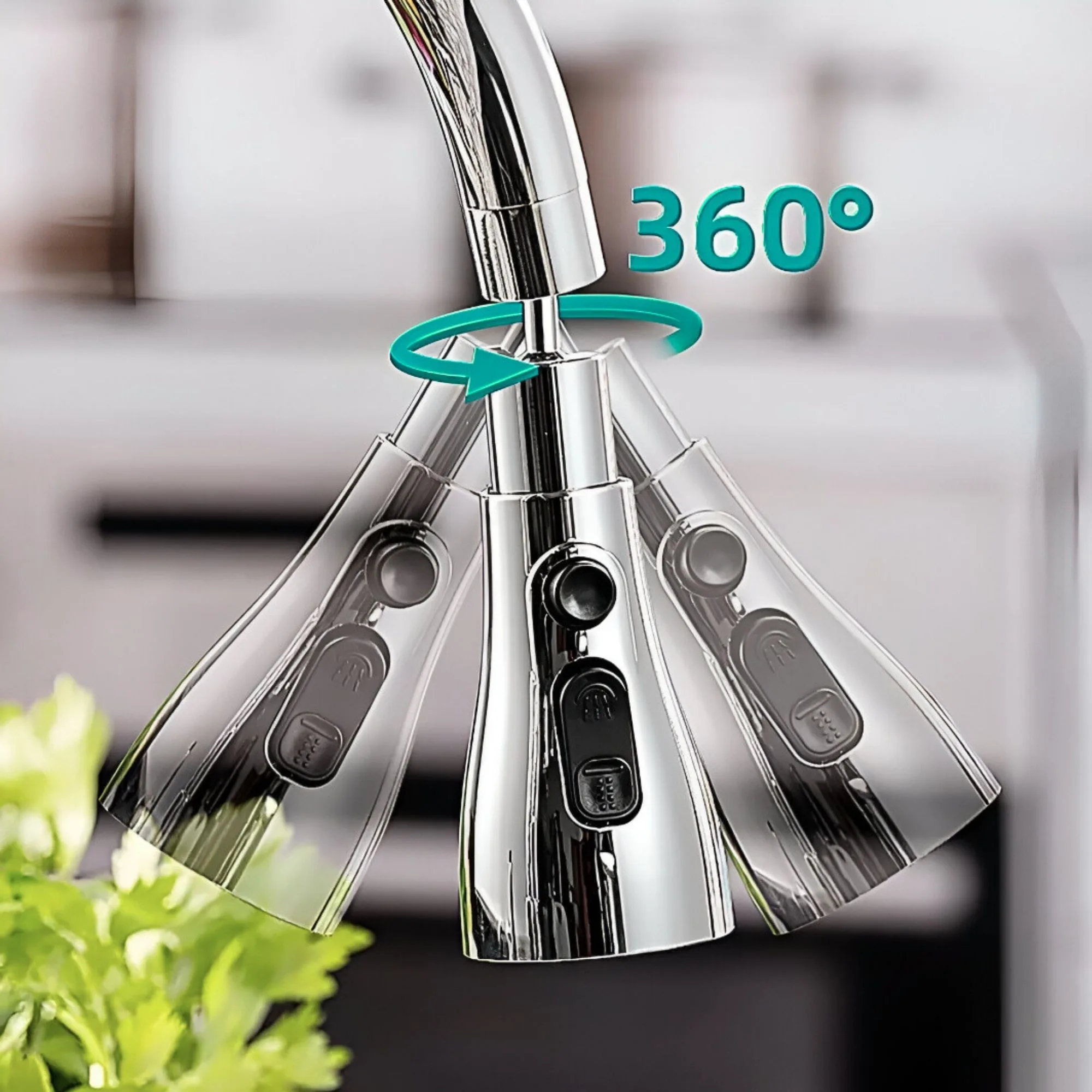 Tap Extender for Kitchen Sink Faucet Aerator